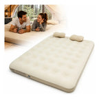 Colchão Inflável Queen Para Camping Super Resistente 300kg