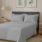 Jogo de Cama Casal Percal 300 Fios – 100% Algodão | Melora Home