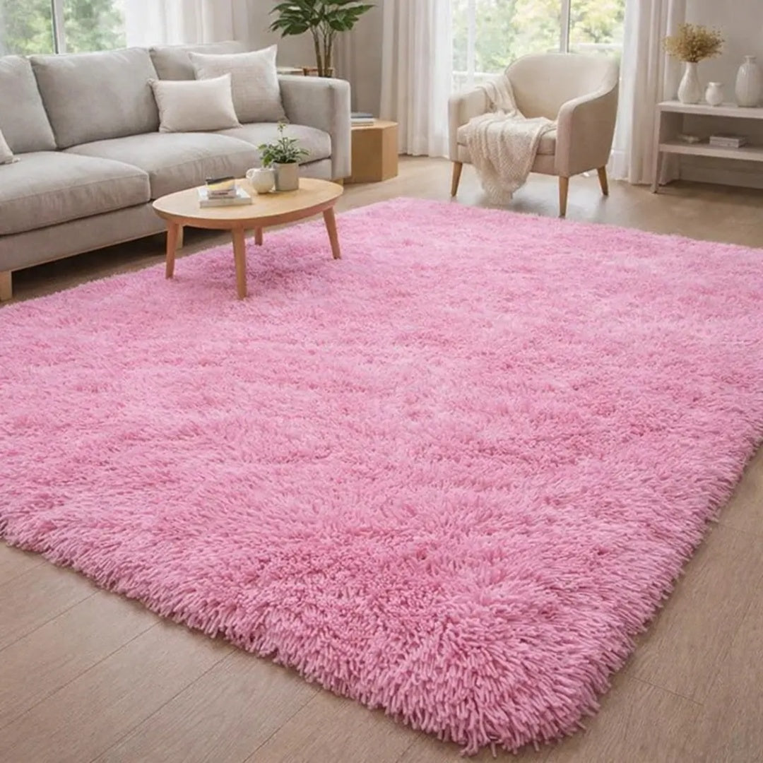 Tapete Grande 3,00x2,00 Peludo Felpudo Sala E Quarto Luxo Melora Home