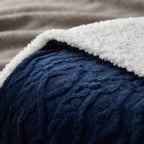 Manta Canelada Glamour Com Sherpa Lã 1,90 X 2,00 2026