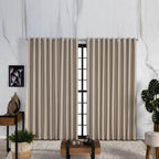 Cortina De Luxo Blackout Premium 4,00 X 2,30 Porta De Vidro Cor Palha