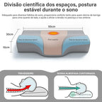 Travesseiro Cervical Ortopédico Viscoelástico 50 × 30 × 10 cm | Melora Home