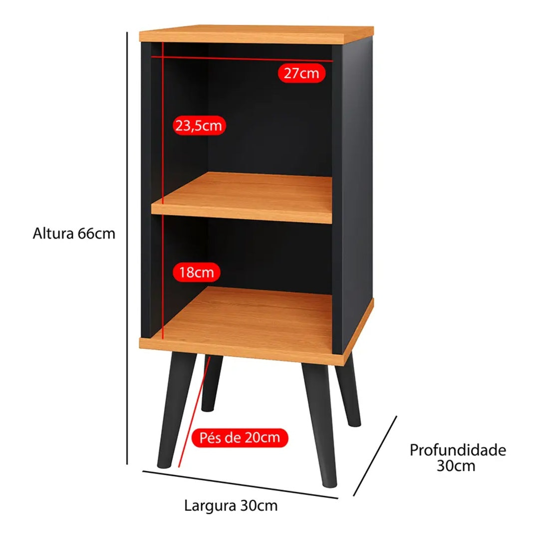 Mesa De Cabeceira Criadinho Para Camas King Moderna