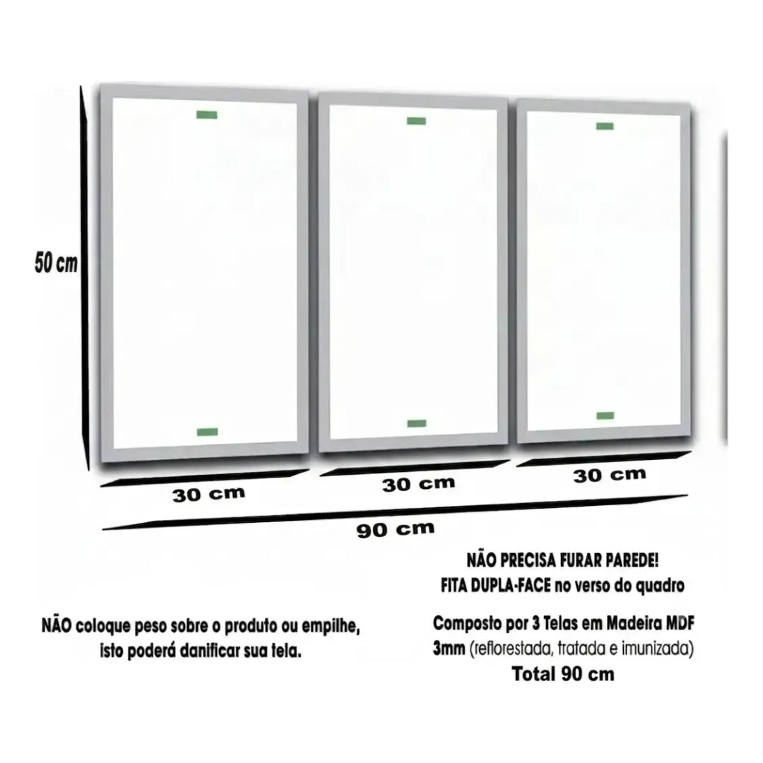 Quadros Decorativos Floral Moderno Orquidea Brancas Douradas