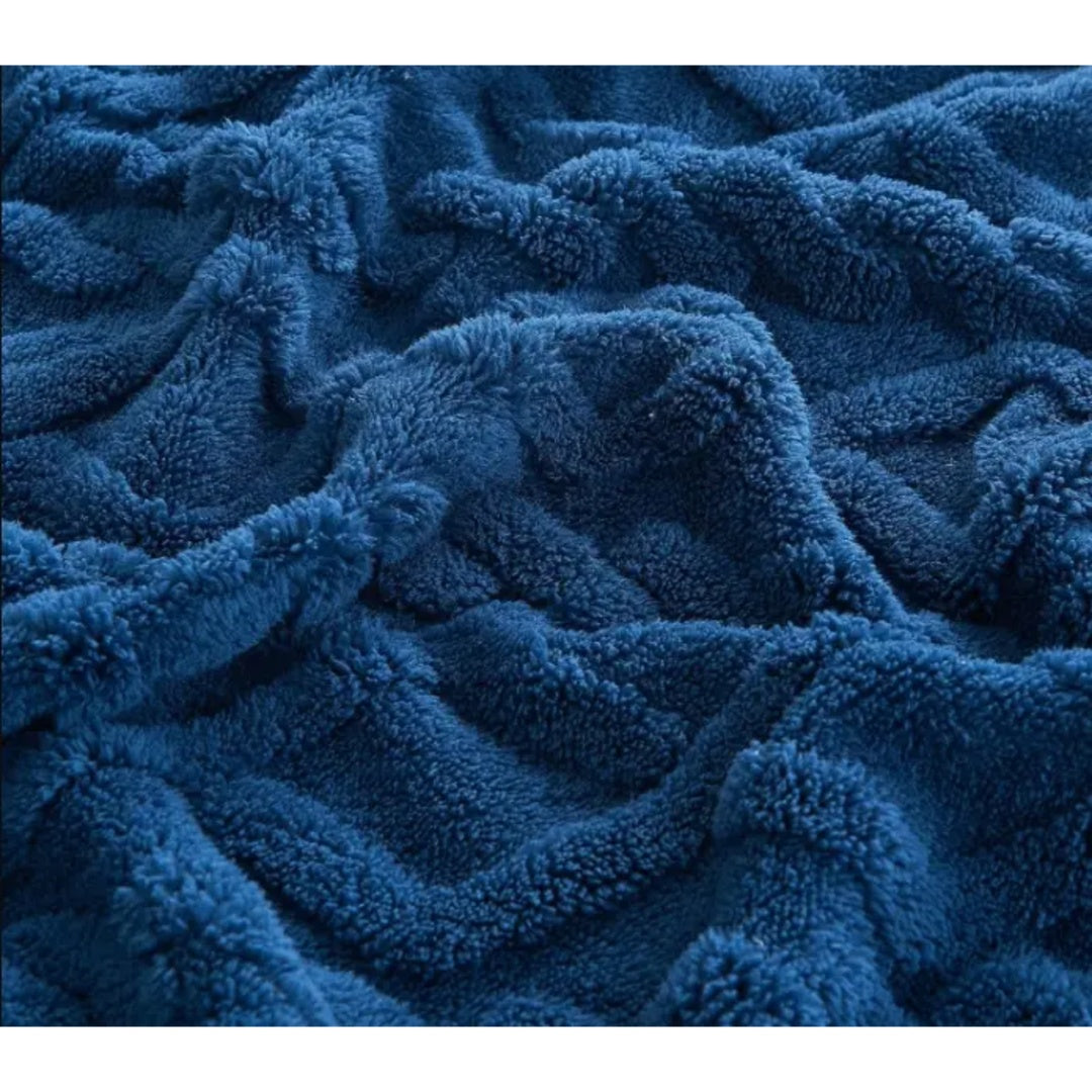Manta Canelada Glamour Com Sherpa Lã 1,90 X 2,00 2026