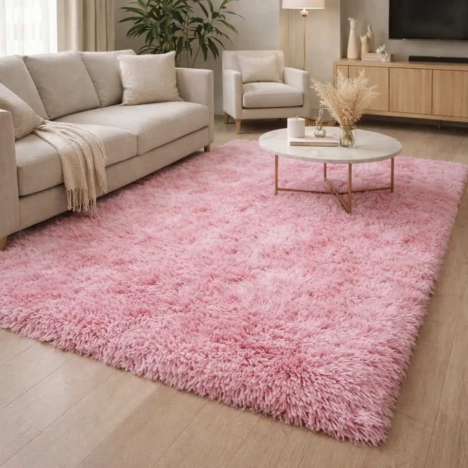 Tapete Grande 3,00x2,00 Peludo Felpudo Sala E Quarto Luxo Melora Home