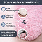 Tapete Grande 3,00x2,00 Peludo Felpudo Sala E Quarto Luxo Melora Home
