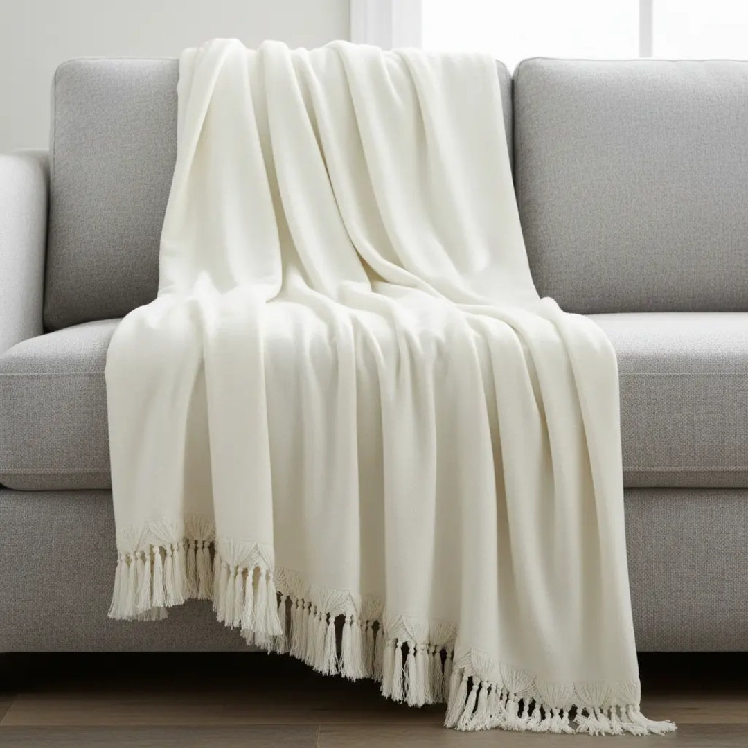 Manta De Sofá Gigante Luxuosa Lisa 2,80 X 4,00