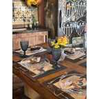 Kit Fazenda Country 6 Jogos Americanos Cavalo +6 Guardanapos