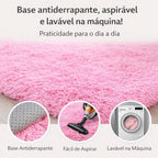 Tapete Grande 3,00x2,00 Peludo Felpudo Sala E Quarto Luxo Melora Home