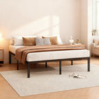 Estrutura De Cama Metal Casal C/espaço De Armazenamen 400kg