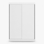Guarda Roupa Solteiro 2 Portas De Correr 2 Gavetas Jb Cor Branco
