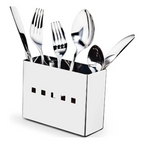 Escorredor De Louça Inox 16 Pratos Talher Inox Melora Home Inox