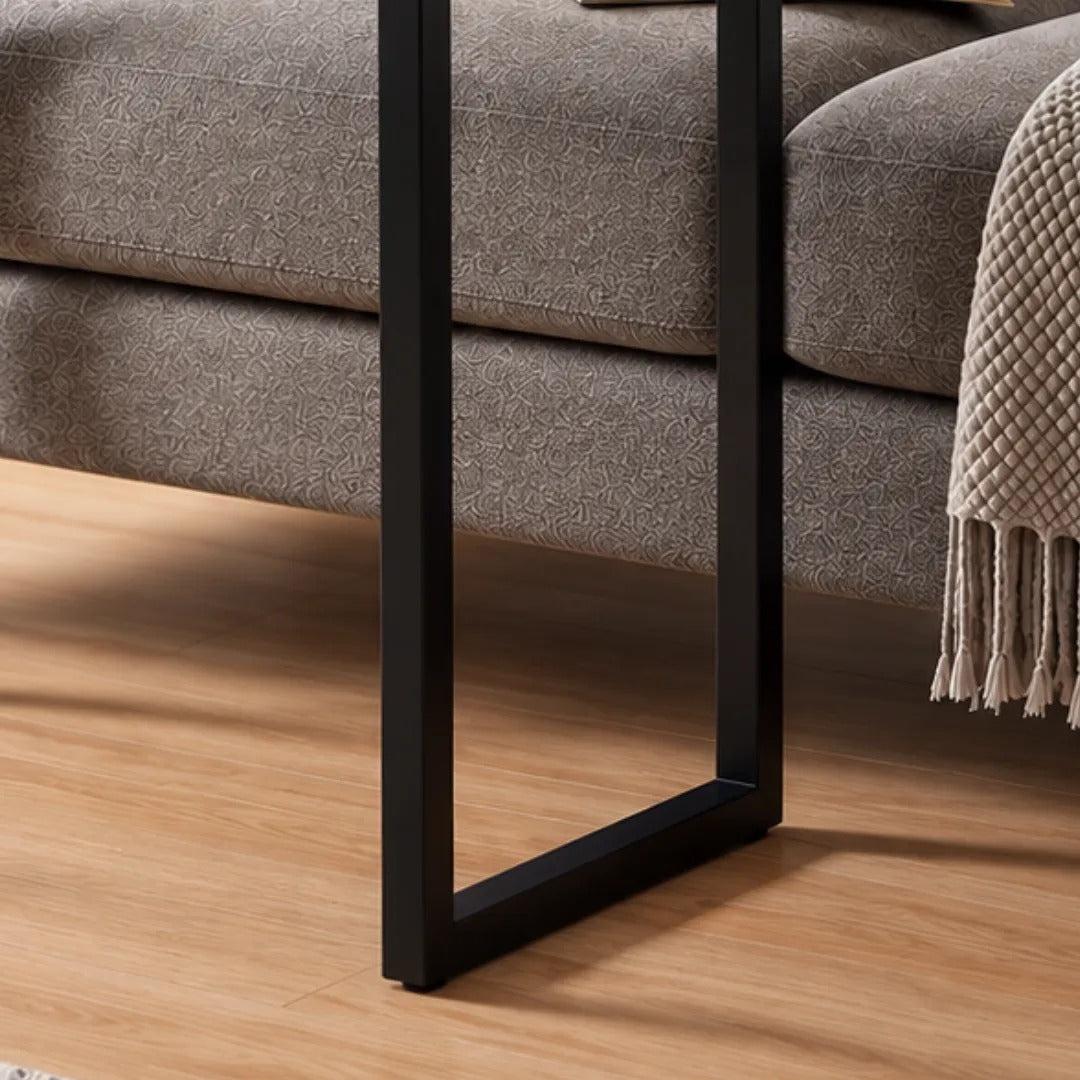 Mesa Lateral Apoio Suporte Sofá Notebook Industrial Pé Ferro
